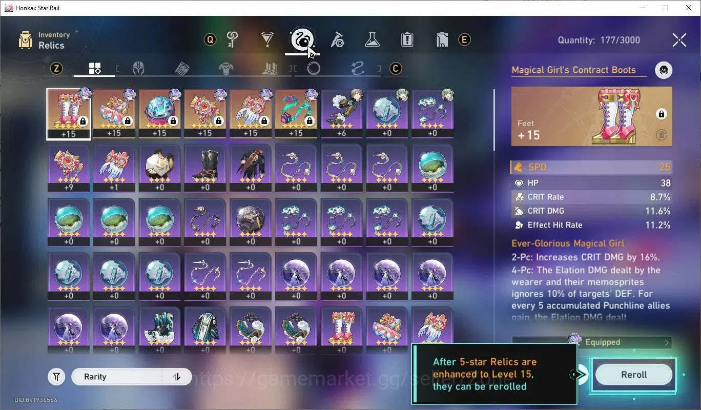Honkai Star Rail Accounts Asia Starter|TL35|EL 2|SW LV.999+4 Std |275 Jade+S image 6