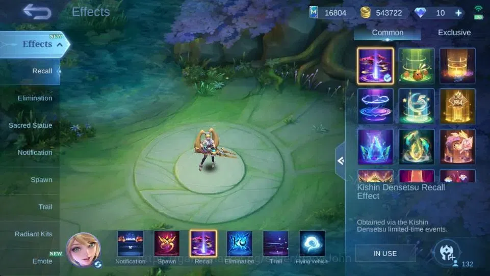 Mobile Legends: Bang Bang Accounts Global|Hero 132 Skin 502|Mega|Legend Lesley+Valir| image 6