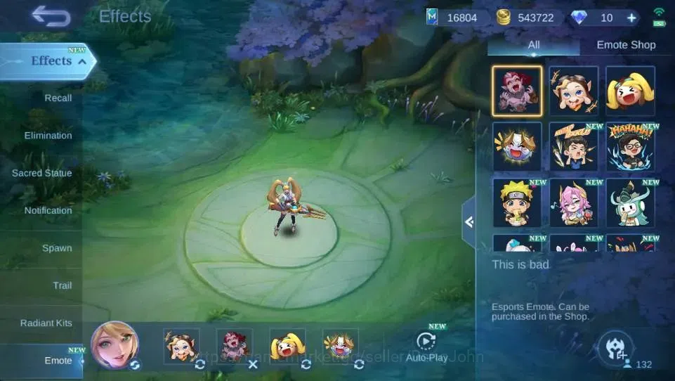 Mobile Legends: Bang Bang Accounts Global|Hero 132 Skin 502|Mega|Legend Lesley+Valir| image 7