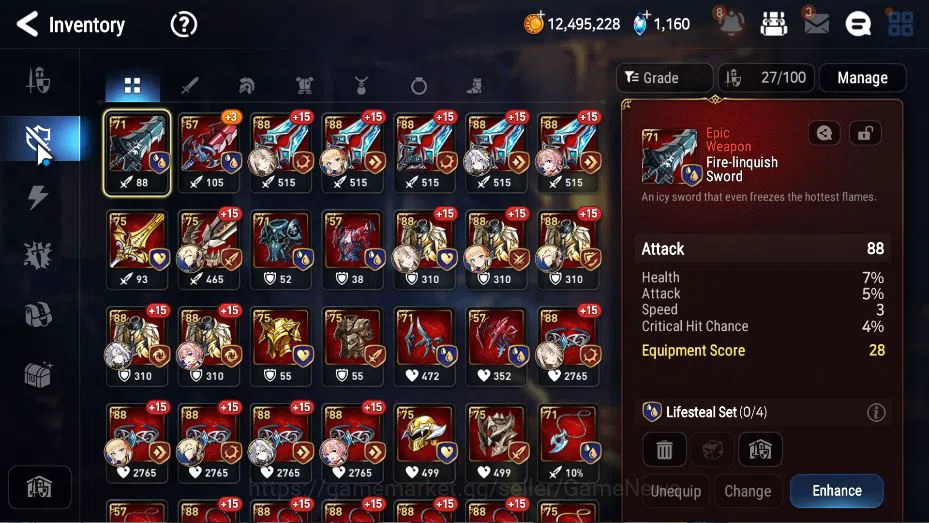 Epic Seven Accounts GLOBAL Unverif|New Era|4 ML(Harsetti, LR Krau, RVi image 9