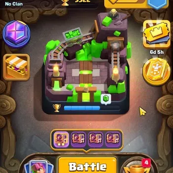 Clash Royale Accounts High-End Lv 1078|Trophy 5322|KTL 12|Arena 15|Card 110/122|5 HERO 8 EVO 21 Legend 31 Epic 29 Rare 29