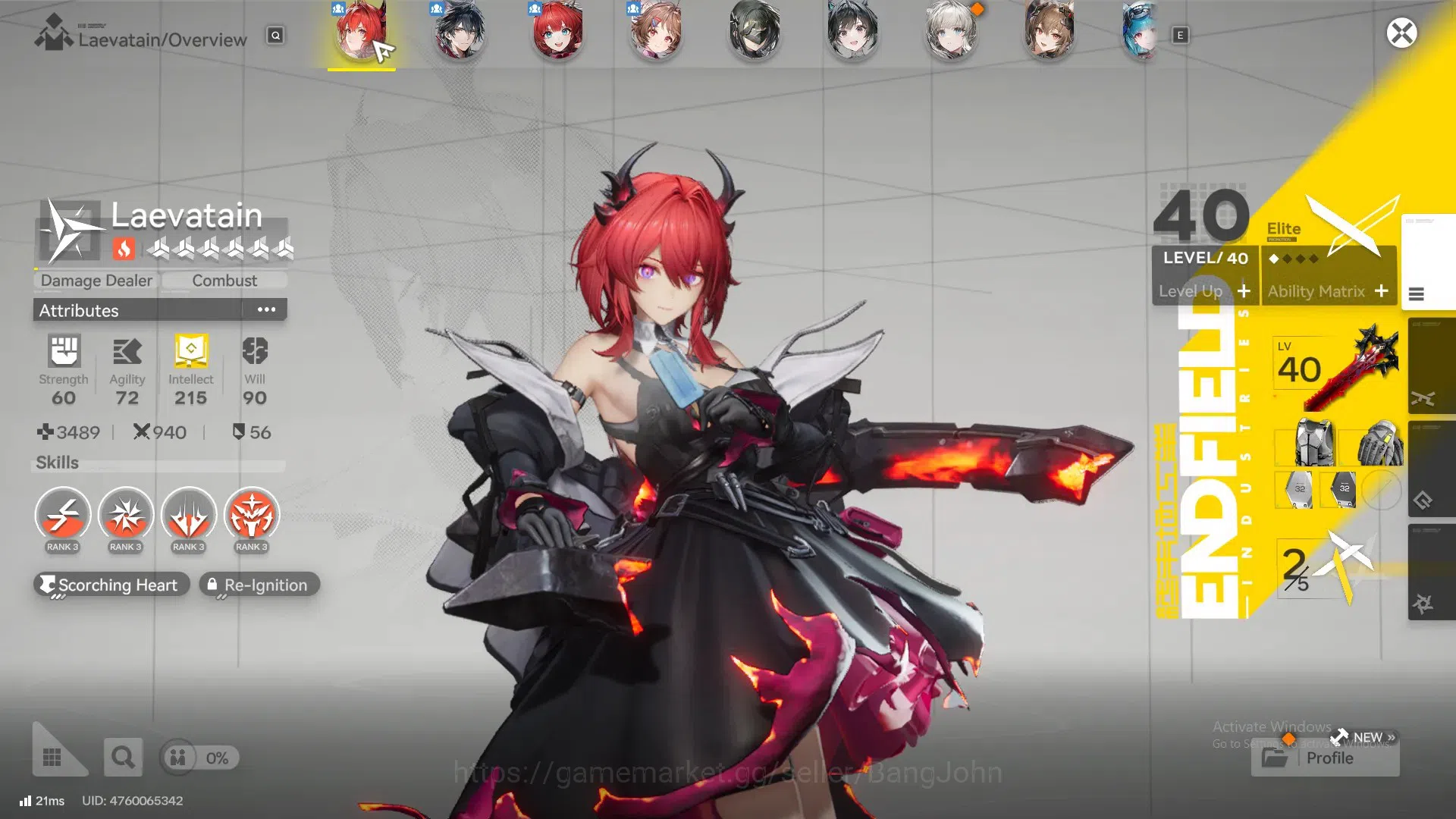 Arknights: Endfield Accounts ASIA|2Limit+1Sign|Laevatain Sign,Gilberta,Ardelia, image 7