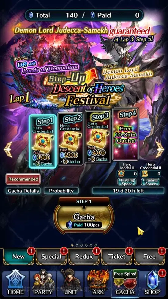 Last Cloudia Accounts GLOBAL |Rank 15| Arkh King of Dragons, Lonardo, Go image 10