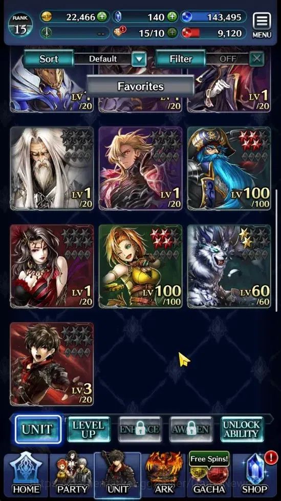Last Cloudia Accounts GLOBAL |Rank 15| Arkh King of Dragons, Lonardo, Go image 2