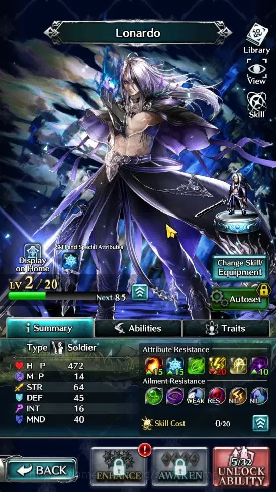 Last Cloudia Accounts GLOBAL |Rank 15| Arkh King of Dragons, Lonardo, Go image 4