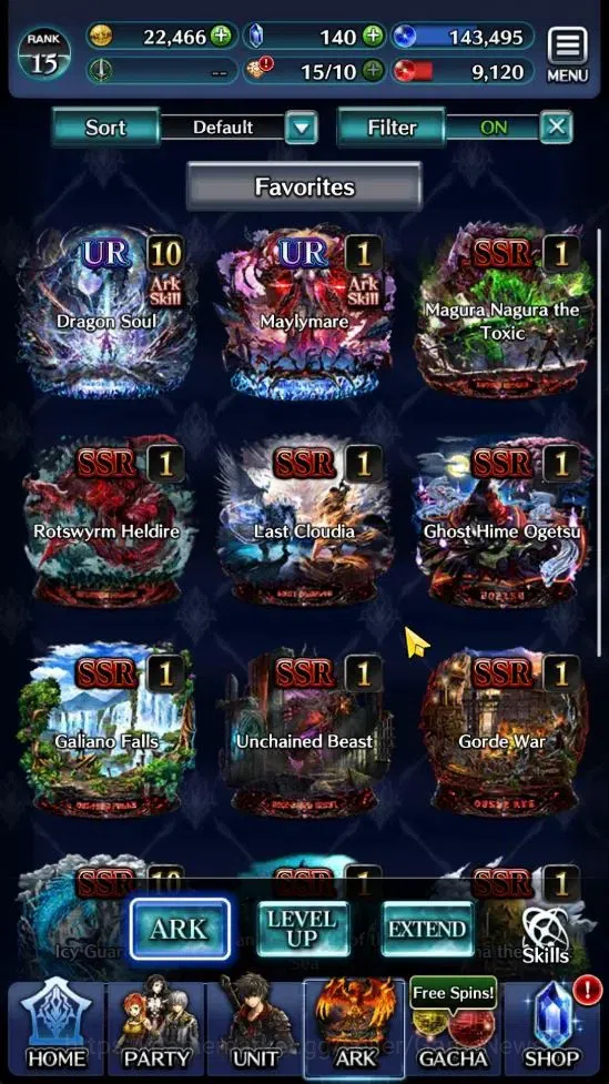 Last Cloudia Accounts GLOBAL |Rank 15| Arkh King of Dragons, Lonardo, Go image 6