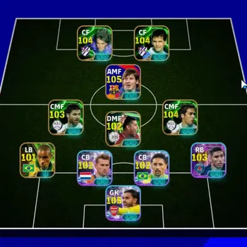 eFootball Accounts Legends & Iconic Players Android|BigTime RV Nistelrooij,Dieo Forlan,Epic Lionel Messi,R Baggio,Gabriel