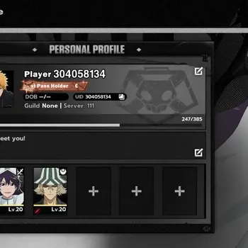BLEACH: Soul Resonance Accounts Nuverse SEA|Starter Lvl 3|2 SSR 1 Limited| ( Bambietta +Sign Stamp, Kisuke Urahara ) |3K