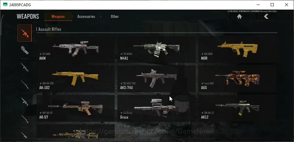 Arena Breakout Accounts High Value MOBILE|Lvl 30|SV 84,5M|CV 81,7M|Decree LR-AR1|SS AKM,VS M4A1,GM AK-12,Etc|M4 Heavy|CN 10
