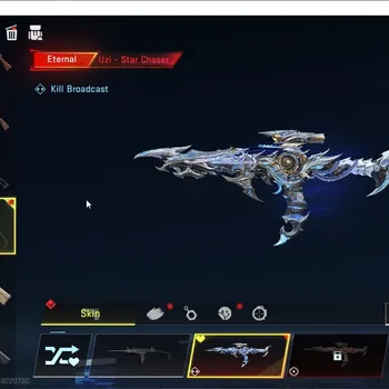 Blood Strike Accounts Collab Skin Asia|Eternal Uzi - Star Chaser Level 2|Legendary M4A1 - Extinction|Log NetEase|Take