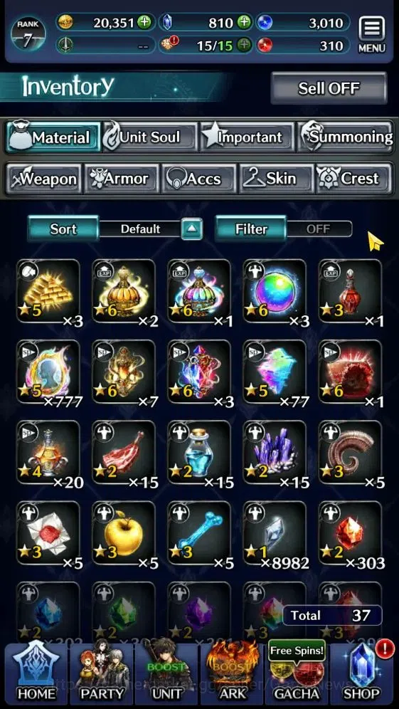 Last Cloudia Accounts Endgame GLOBAL | Rank 7 | Top Tier Unit [AoG Yuda, GH Adel] | 9 SSR Ark | Code Only (LC1223) 11