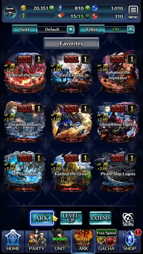 Last Cloudia Accounts Endgame GLOBAL | Rank 7 | Top Tier Unit [AoG Yuda, GH Adel] | 9 SSR Ark | Code Only (LC1223) 3