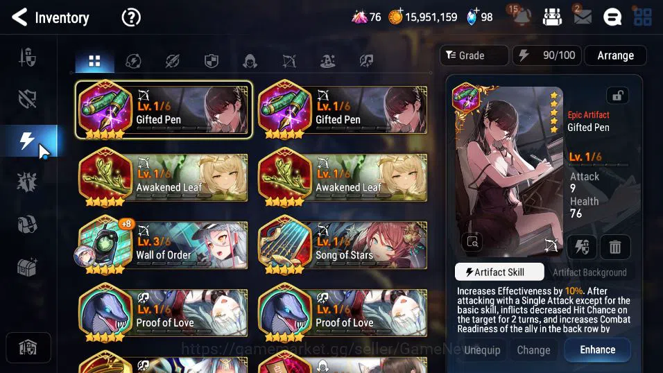 Epic Seven Accounts GLOBAL Unverif|NewEra|6 ML(Belian,J Kise,A Yufine, image 9