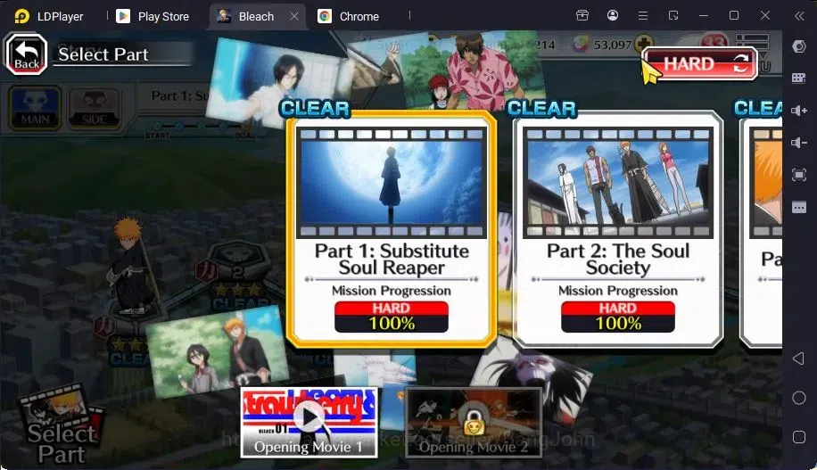 Bleach: Brave Souls Accounts Mid-Tier GLOBAL | 50K ORB+MidGame | Yukio TYBW26,Gremmy9TH,Rangiku Swimsuit,Zangetsu 8