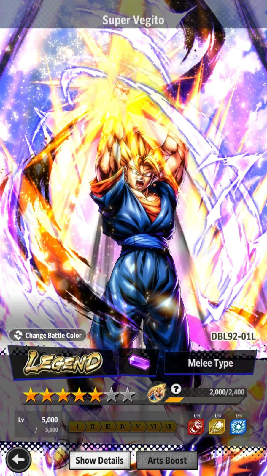 Dragon Ball Legends Accounts Android | Lvl 166|53.6M Total Power|18.4K CC|3 LR| image 11