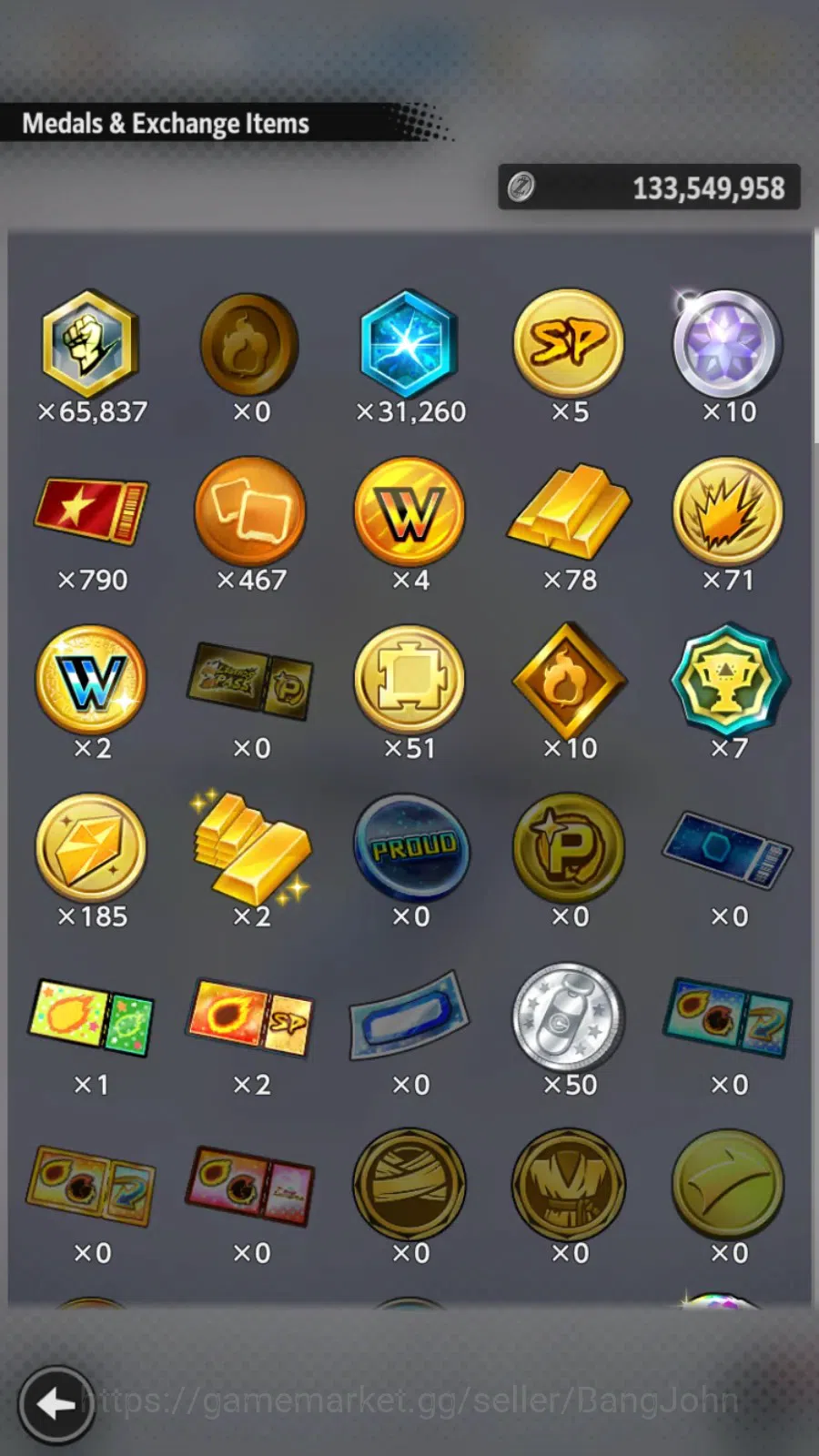 Dragon Ball Legends Accounts Android | Lvl 166|53.6M Total Power|18.4K CC|3 LR| image 3