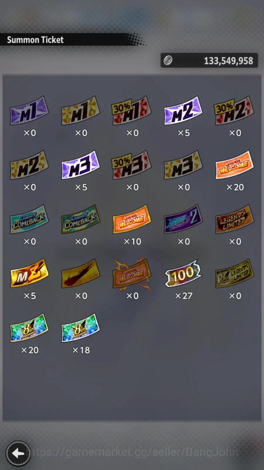 Dragon Ball Legends Accounts Android | Lvl 166|53.6M Total Power|18.4K CC|3 LR| image 4