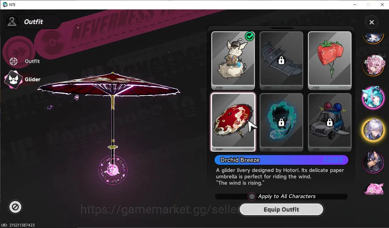 Neverness to Everness Accounts GLOBAL SEA|HL 41|TL 23|7 SSR 2 Limited 15