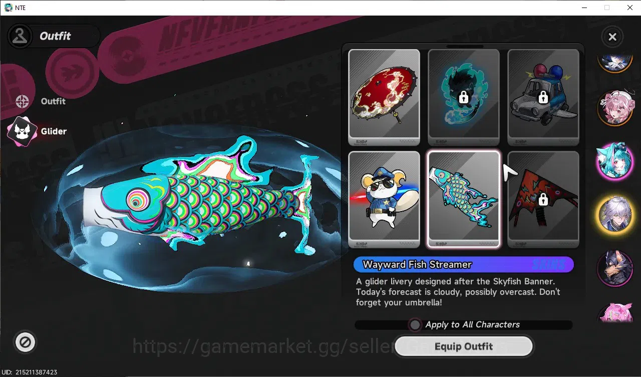 Neverness to Everness Accounts GLOBAL SEA|HL 41|TL 23|7 SSR 2 Limited 16
