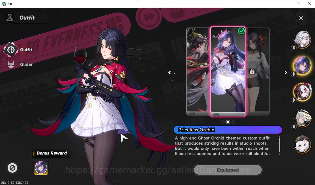 Neverness to Everness Accounts GLOBAL SEA|HL 41|TL 23|7 SSR 2 Limited 6