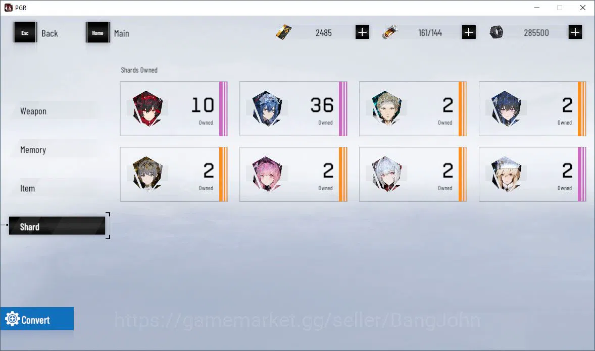 Punishing: Gray Raven Accounts ASIA|Lv 45 | [S Nirvantia,S Crepuscule,S LuciaCW,S image 5