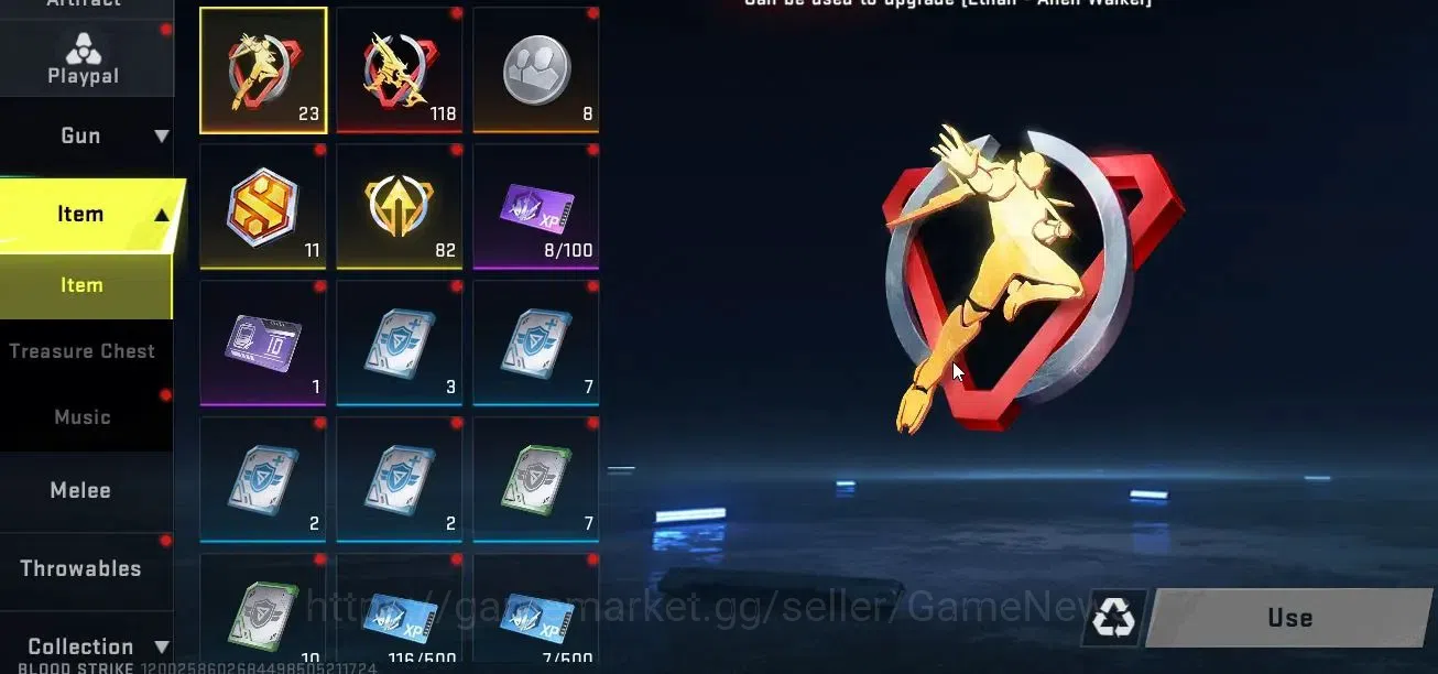 Blood Strike Accounts Asia|ETERNAL Lv3 Vector-ShadowDrake(118)+8 ULTRA[H image 15