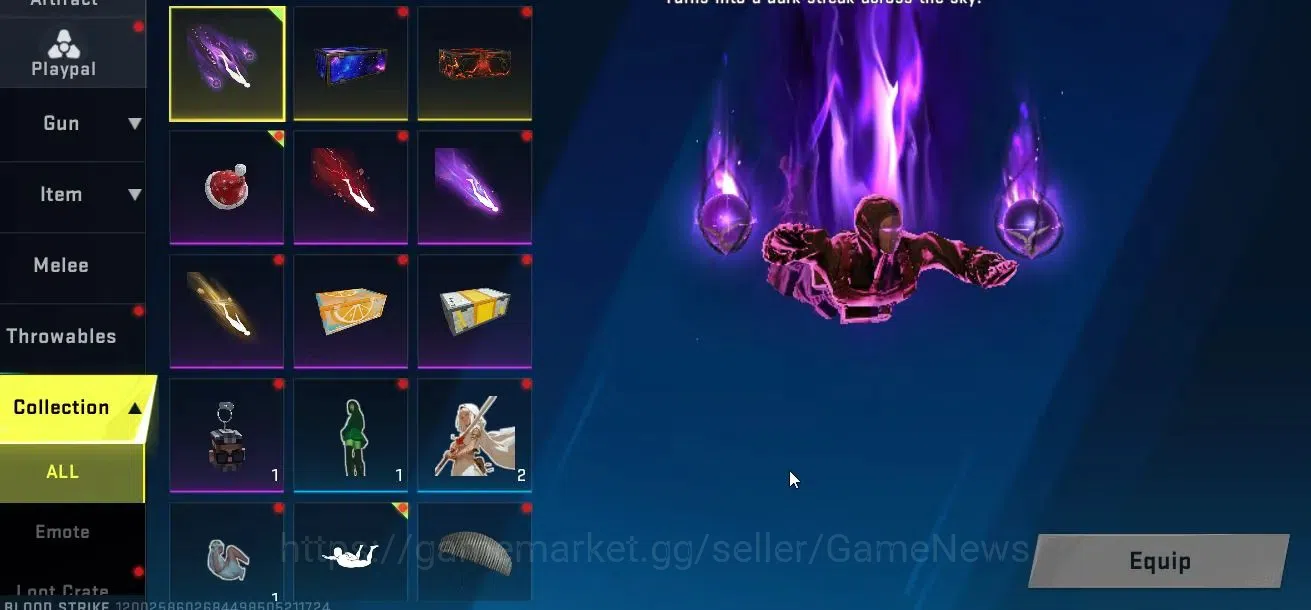 Blood Strike Accounts Asia|ETERNAL Lv3 Vector-ShadowDrake(118)+8 ULTRA[H image 17