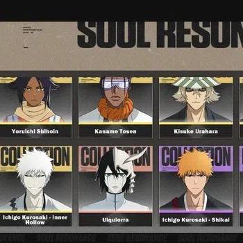 BLEACH: Soul Resonance Accounts Nuverse SEA|Lv 55|1,673 Jade,5 LGT|7 SSR|3 Sign|Ulquiorra Res (Ichigo Hollow,Kisuke