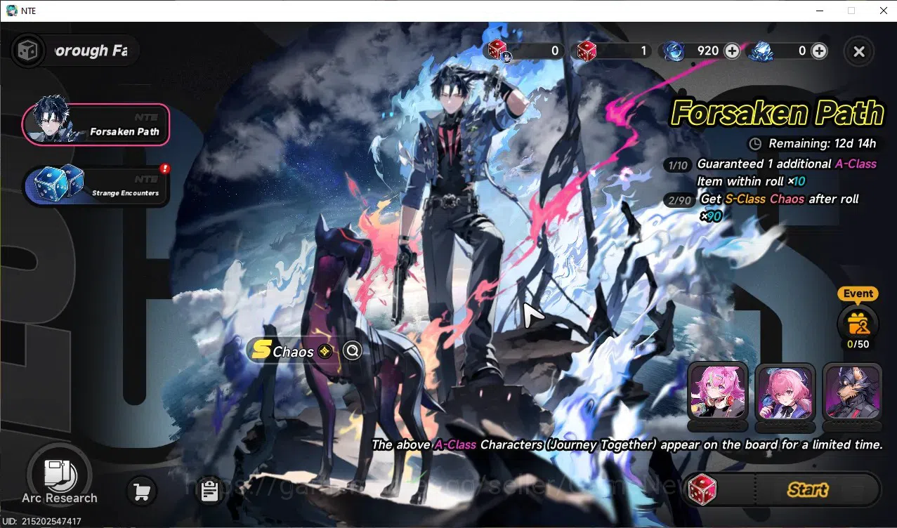 Neverness to Everness Accounts GLOBAL SEA|HL 3|1 SSR(Lacrimosa)|1 S-Class Selecto image 3