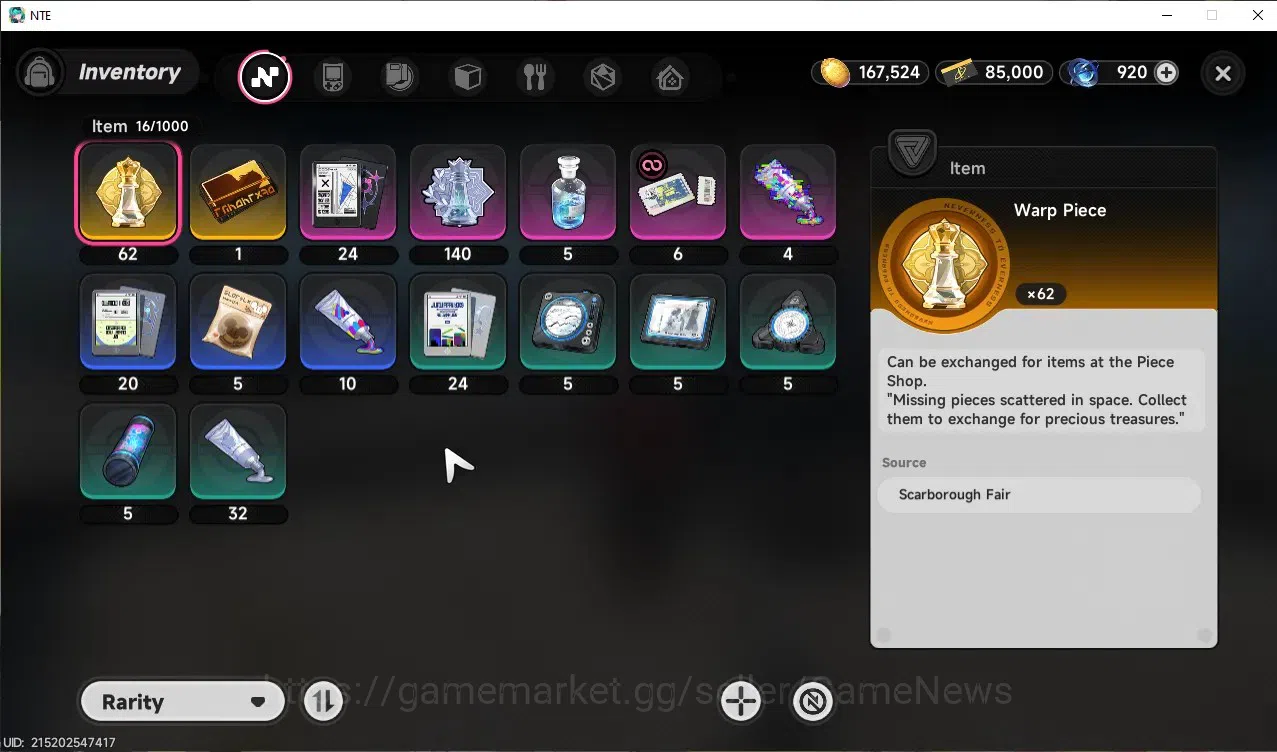 Neverness to Everness Accounts GLOBAL SEA|HL 3|1 SSR(Lacrimosa)|1 S-Class Selecto image 6