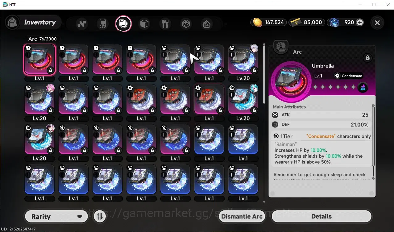 Neverness to Everness Accounts GLOBAL SEA|HL 3|1 SSR(Lacrimosa)|1 S-Class Selecto image 8