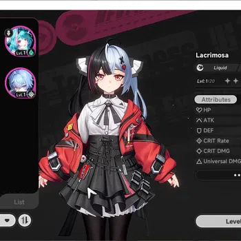 Neverness to Everness Accounts GLOBAL SEA|HL 3|1 SSR(Lacrimosa)|1 S-Class Selecto image 1