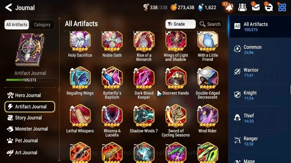 Epic Seven Accounts GLOBAL Unverif|17 ML(Rhiana& Luciel,Salome,HarSeti image 12