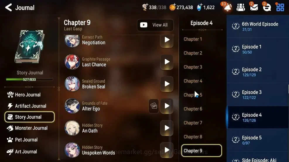 Epic Seven Accounts GLOBAL Unverif|17 ML(Rhiana& Luciel,Salome,HarSeti image 15