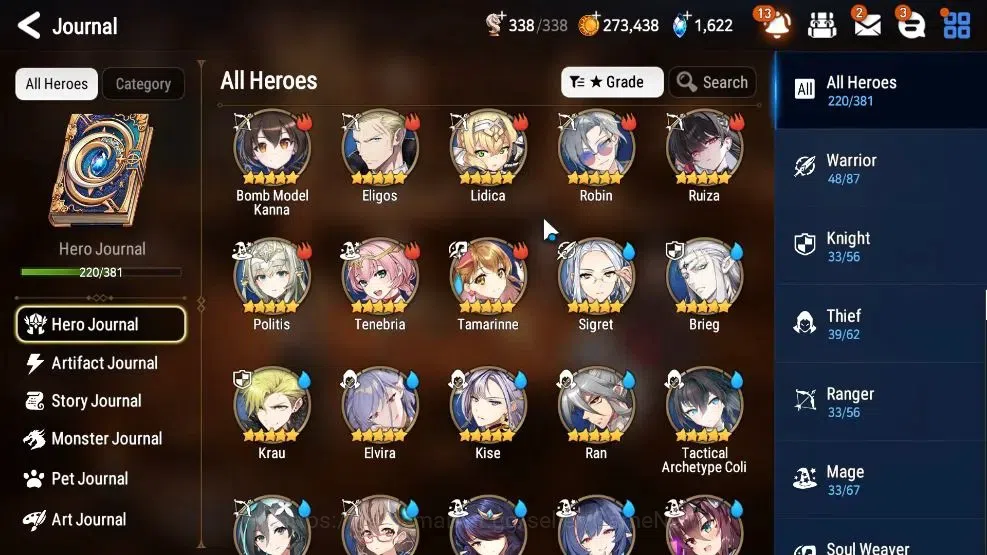 Epic Seven Accounts GLOBAL Unverif|17 ML(Rhiana& Luciel,Salome,HarSeti image 8