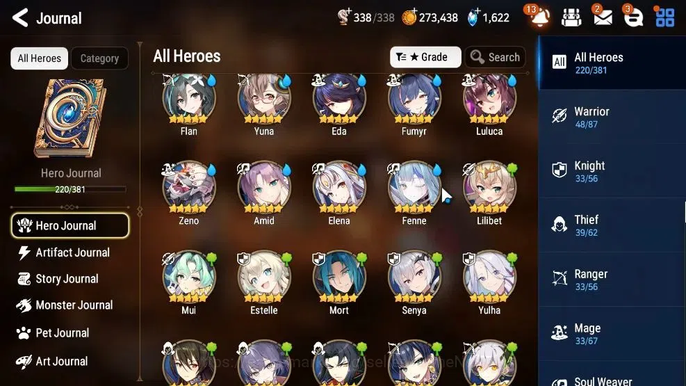 Epic Seven Accounts GLOBAL Unverif|17 ML(Rhiana& Luciel,Salome,HarSeti image 9