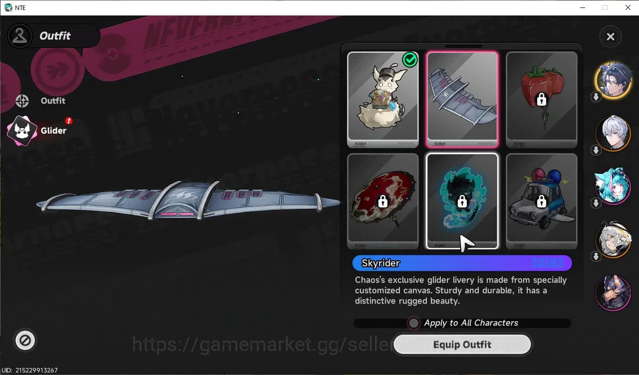 Neverness to Everness Accounts GLOBAL NA|HL 3|2 SSR 1 Limited Chaos+Outfit,Hathor image 4