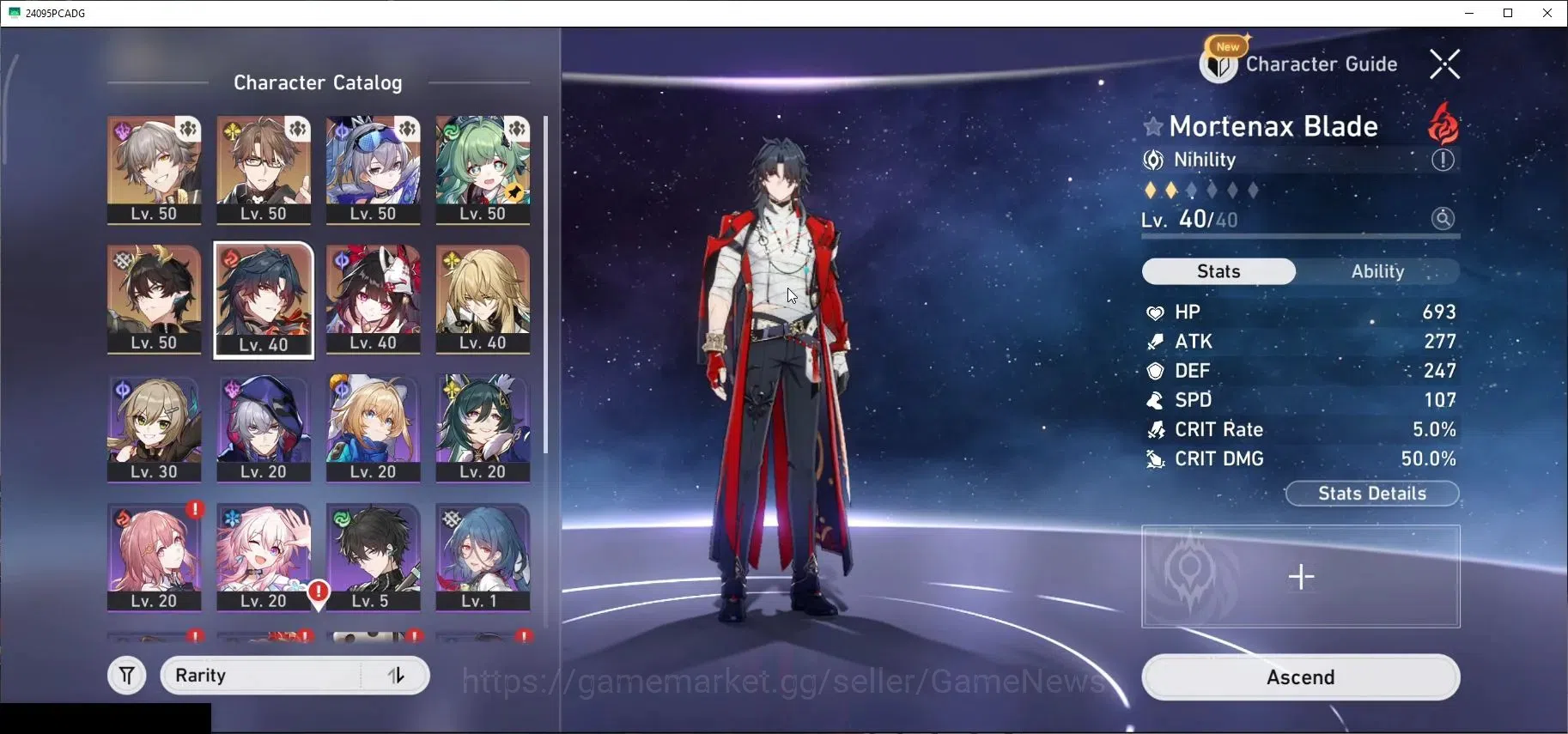 Honkai Star Rail Accounts Asia|TL 39|5 Limited|Mortenax Blade,Huohuo,Sparkle image 4