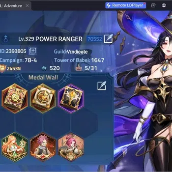 Mobile Legends: Adventure Accounts Global|LV 329|2,4B Power|Camp 78-4|VIP 10|Hero 296|24 Nexus|33 Awakend|16 UR|15 Epic