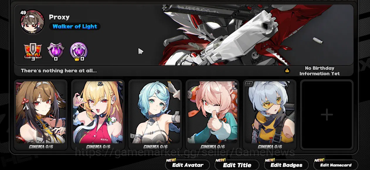 Zenless Zone Zero Accounts ASIA|IK 49|S1 Ch4|4 Limited+2 Sign[Seed+Sign,Shung image 3
