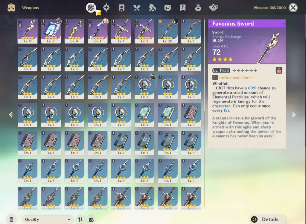 Genshin Impact Accounts ASIA|STARTER|AR 10|1 Limited+10(*4Char)|Lauma,Tigh image 5