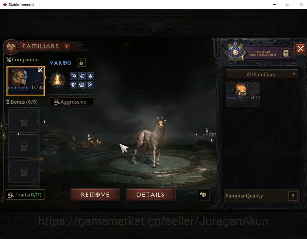 Diablo Immortal Accounts Mid-Tier NA -Malah|Lv60(381) Demon Hunter |32K CR|Reso 330|Inferno I|Paragon Maledictor|Hell Lv 11