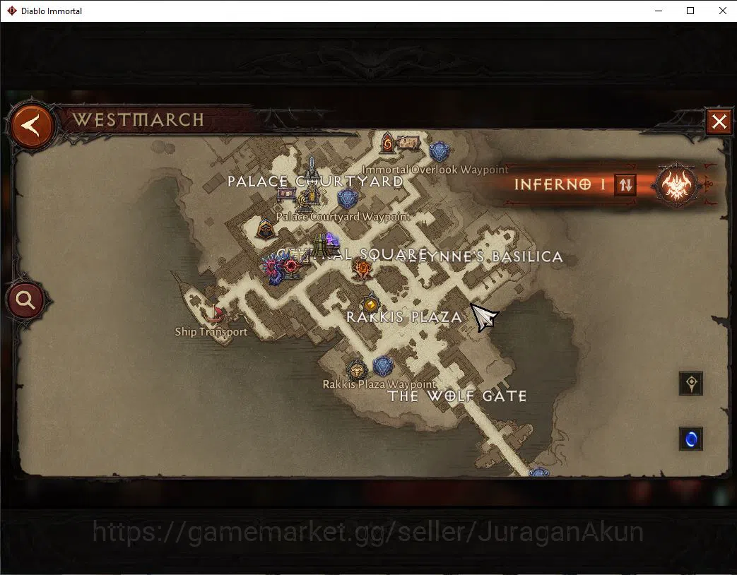 Diablo Immortal Accounts Mid-Tier NA -Malah|Lv60(381) Demon Hunter |32K CR|Reso 330|Inferno I|Paragon Maledictor|Hell Lv 8