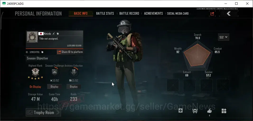 Arena Breakout Accounts MOBILE|Lv30|SV 47M|CV 40M|Maelstrom AKM,QS AKS-74U image 2