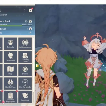 Genshin Impact Accounts Reroll ASIA-ALL UNSET |AR 23|1 Limited (Skirk,) Aether, Kazuha)|World Lvl 1|35 Achievements|Male