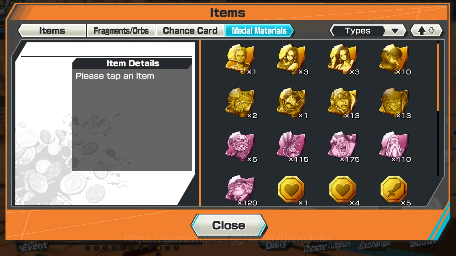 One Piece Bounty Rush Accounts Global | 3EX | Rank 7| DP Shank, Borsalino, The5el image 9