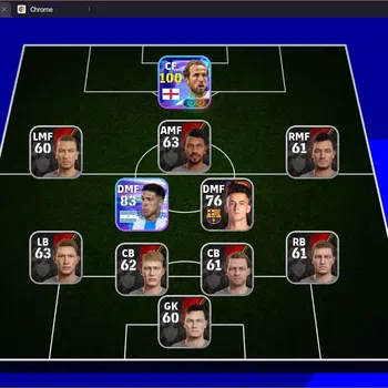 eFootball Accounts Starter Mobile | PW 2099 | Starter | Showtime Harry Kane | 2026 | Check SS EFB2403B