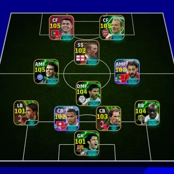 eFootball Legends & Iconic Players eFootball Account 3203 CS | Multiple 100+ Players  image 1