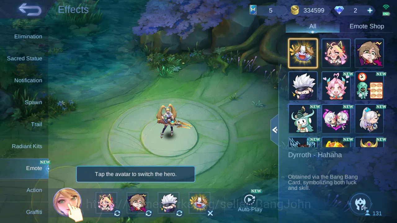 Mobile Legends: Bang Bang Accounts Others Hero 131 | skin 270 | kof karina | cc natalia | lightborn fanny | lightborn 7