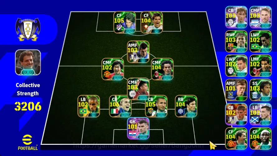 eFootball Accounts Power 3206 | Chiellini epic, lamine Yamal epic, do image 8